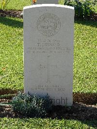 Salonika (Lembet Road) Military Cemetery - Husband, Thomas